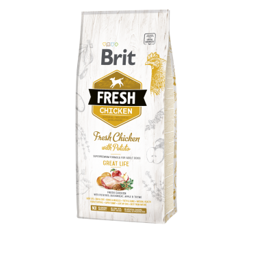 Brit Fresh Chicken Adult Great Life 12kg