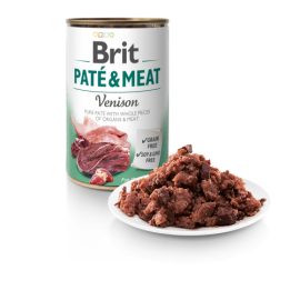 Brit Pate&Meat Venison (Ελάφι) 800gr
