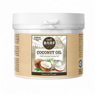 Canvit Barf Coconut Oil Φυσικό Συμπλήρωμα Από Έλαιο Καρύδας