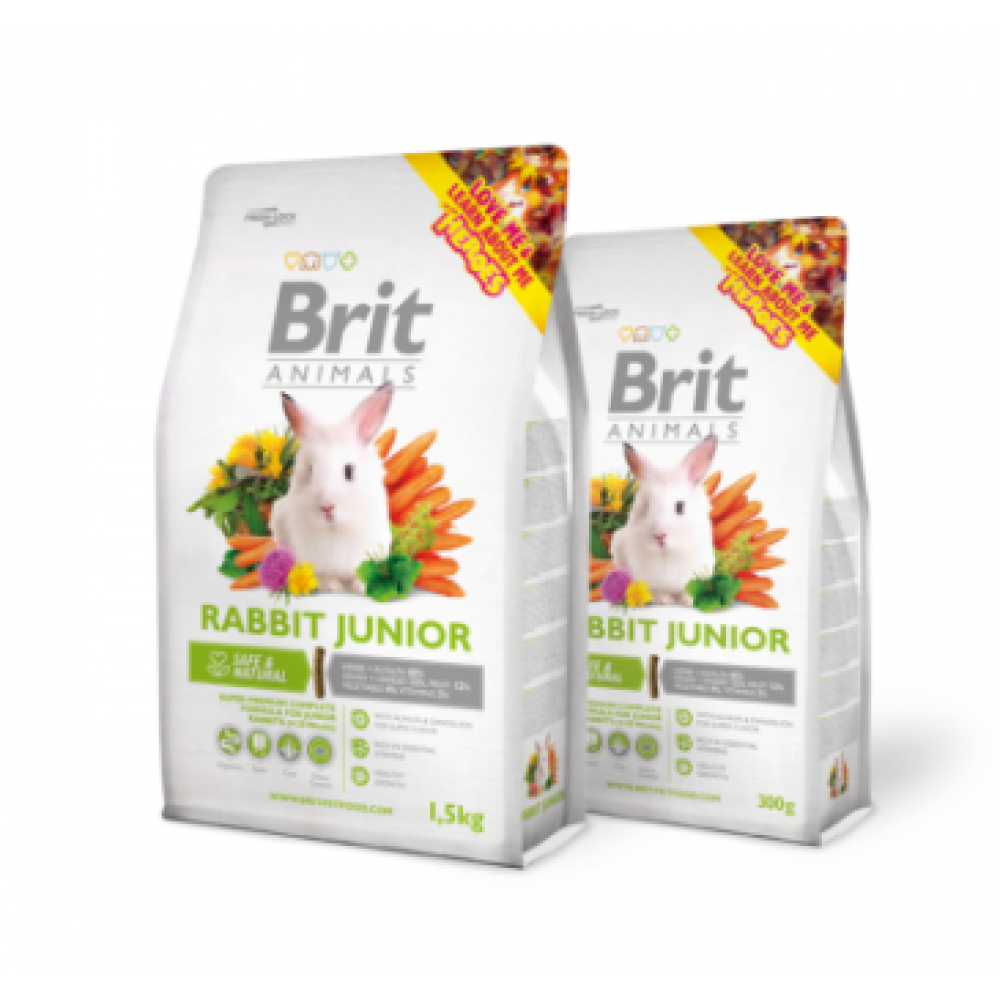 Brit Super premium πλήρης τροφή για νεαρά κουνέλια