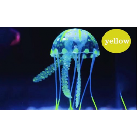 Διακοσμητικά ενυδρείου που φωσφορίζουν artificial jellyfish