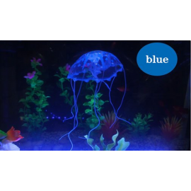 Διακοσμητικά ενυδρείου που φωσφορίζουν artificial jellyfish