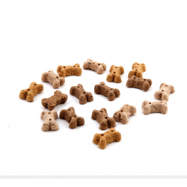 PUPPY CRUNCHY BONES WHEAT BISCUITS WITH LAMB AND CHICKEN MIXED WITH ANIMAL FATS AND MINERALS ΜΠΙΣΚΟΤΑ ΣΙΤΟΥ ΜΕ ΑΡΝΙ ΚΑΙ ΚΟΤΟΠΟΥΛΟ, ΖΩΙΚΟ ΛΙΠΟΣ ΚΑΙ ΜΕΤΑΛΛΑ-400gr 